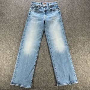 Mother The Mid Rise Rambler Zip Ankle Out Of The Blue Size 26 Made In USA EUC